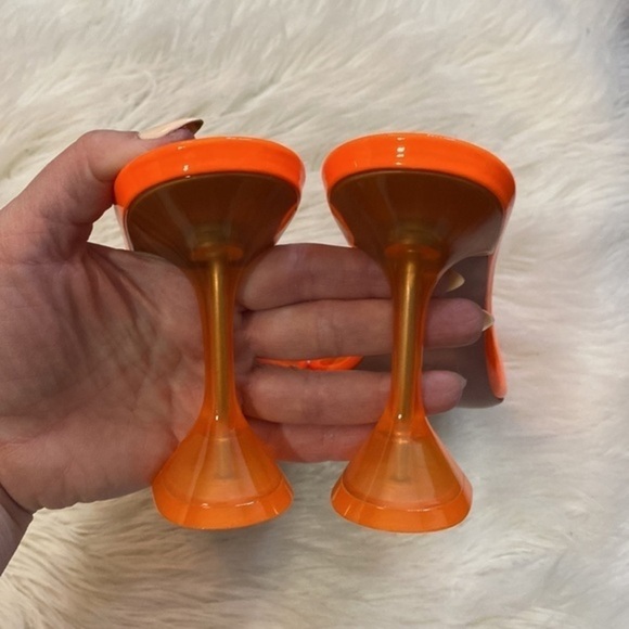 Amina Muaddi Lupita glass‎ sandal size 39EU - Picture 8 of 13